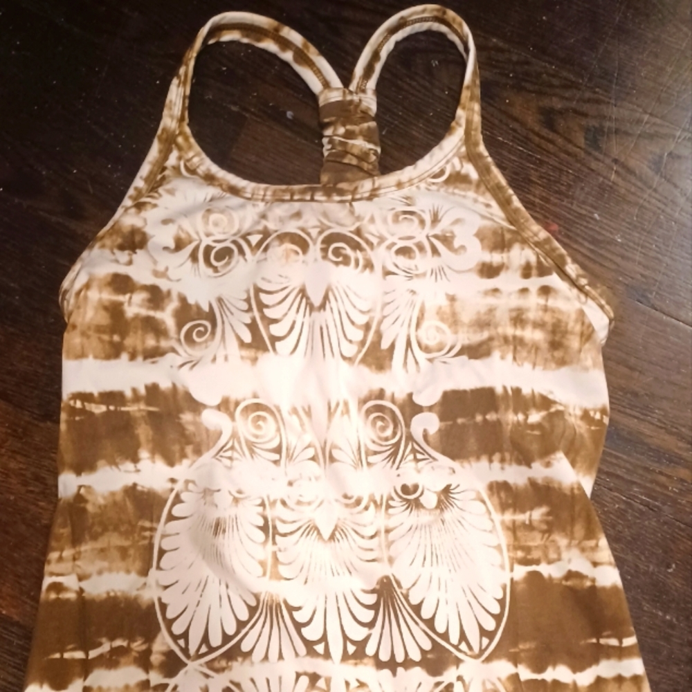 Athleta Tie Dye Workout Top
